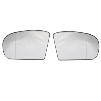 1 Пара Правых и Левых Боковых Зеркал заднего вида Замена Стекла Len для Mercedes Benz W203 W211 2038100121 2038101021