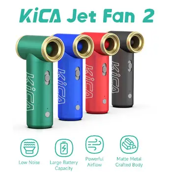 100000 об./мин. KICA Jetfan 2 Воздуходувка Портативный Турбовентилятор Для удаления пыли сжатым Воздухом Беспроводной Очиститель компьютерной Клавиатуры Для ПК Автомобильной Камеры