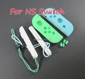 20 комплектов ремешков SL SR, полная оболочка корпуса для Nintendo Switch Joy-Con, оболочка корпуса для NS NX Joy Con, чехол для контроллера
