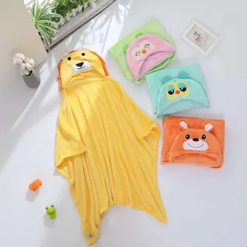 3D Детское одеяло для новорожденных, фланелевые одеяла с капюшоном, Пеленание для малышей, Детский Конверт Для новорожденных, Халат с капюшоном, полотенце