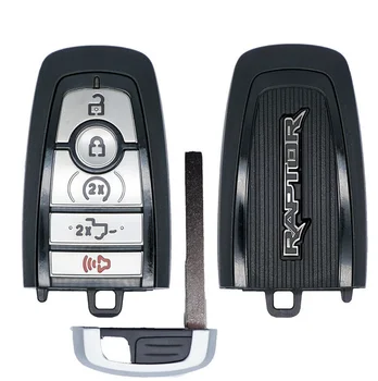 5 Кнопок 902 МГц Пульт Дистанционного Управления Ключ Для 17-18 Ford F-150 RAPTOR Smart Keyless Remote Key Entry F150 Fob Передатчик 49 Чип