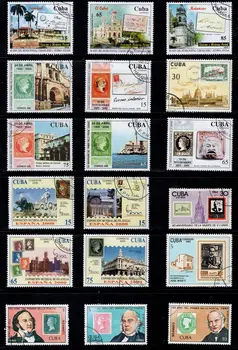 50 шт./лот Марки на тему почтовых марок, отличающиеся от многих стран, Почтовые марки без повтора с почтовым знаком для коллекционирования