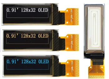 IPS 0,91 дюймовый 14PIN Белый/синий/Желтый OLED-дисплей SSD1306 Drive IC 128*32 Матричный Интерфейс I2C