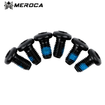 MEROCA Сталь T25 Болты M5x11,5 мм для горного Велосипеда, Дисковый тормоз, Ротор, Крепежные винты для Велосипеда, 6 шт. Iamok
