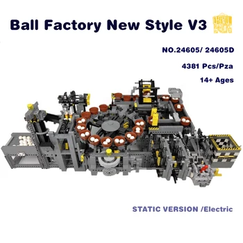 MOC-24605 Ball Factory Новый Стиль V3 Модель С PDF Рисунками LEGOin Строительные Блоки Кирпичи DIY Подарки На День Рождения и Рождество