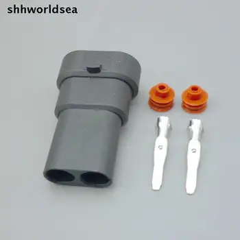 shhworldsea 9005 и 9006 HB3 и HB4, мужской пластиковый разъем, держатель, уплотнение и клеммная розетка лампы, hid DIY