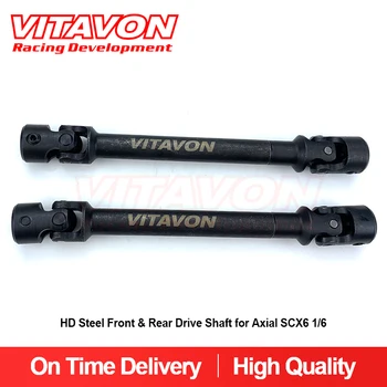 VITAVON SCX 6 HD Стальной передний и задний приводной вал для Axial SCX6 1/6