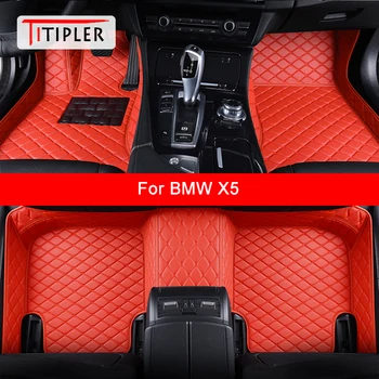 Автомобильные коврики TITIPLER на заказ Для BMW X5 E53 E70 F15 G05 X5M, Автоаксессуары, Коврик для ног