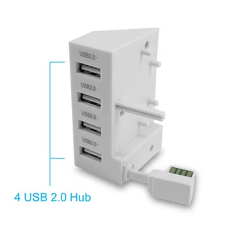 Адаптер USB 2.0 с 4 Портами, USB-концентратор, разветвитель, удлинитель, адаптер для игровой консоли Xbox One S, аксессуары для USB-портов