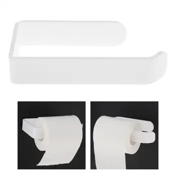 Акриловый держатель для туалетной бумаги, Настенный Держатель для рулона бумажных полотенец, для кухни, туалета, ванной комнаты, гостиничных принадлежностей
