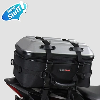 Водонепроницаемая мотоциклетная сумка для хвоста, многофункциональная сумка для заднего сиденья мотоцикла, вместительная мотоциклетная сумка, рюкзак для всадника