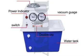 высококачественный многоцелевой вакуумный насос для циркуляции воды, скорость всасывания воздуха 10Л / мин