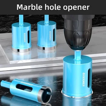Инструмент для сверления мрамора 6 мм-18 мм, инструмент для быстрого сверления стеклянной плитки, сверление гранита, специальное многофункциональное сверло