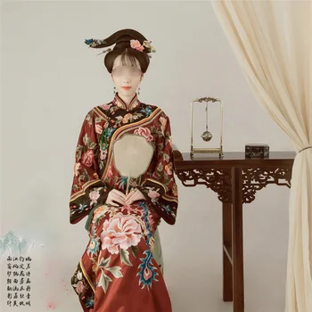 Костюм Принцессы династии Ву Тоу Ша Цин Кифу, высококачественный нежный костюм с вышивкой Hanfu для женщин, телевизионный спектакль Hanfu