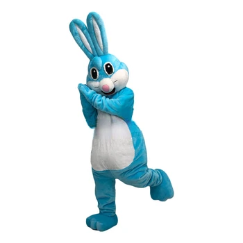 Кролик-талисман, Пасхальный головной убор на заказ, Мультяшный талисман, кукольный костюм животного
