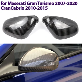 Крышка Зеркала заднего вида Из Настоящего Углеродного Волокна, Крышка Бокового зеркала, Подходит Для Maserati GT Gran Turismo Grantismo 07-20 GranCabrio 10-15