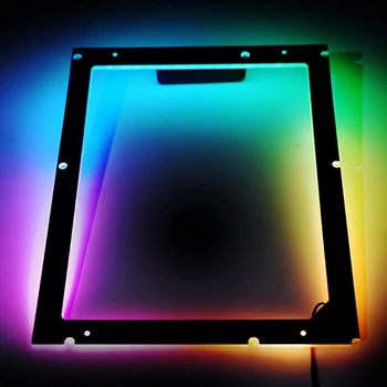 Материнская плата RGB Backplate Светоизлучающая Задняя панель 5V 3 Pin ARGB Настольная Декоративная Лампа StripATX/MATX/ITX A-RGB Framex