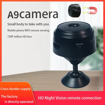 Мини-камера A9 WiFi, беспроводной видеомагнитофон, магнитный мониторинг безопасности, Умный Дом