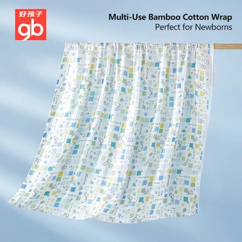 Многофункциональное пеленальное одеяло Goodbaby из бамбукового волокна + хлопка