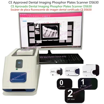 Одобренный CE Стоматологический сканер изображений с магнитной панелью PSP Размера 2 3, Рентгеновский IP-сканер для лучших стоматологов, используемый сканером изображений