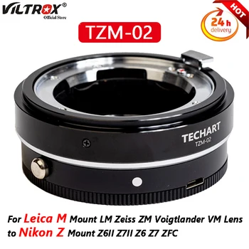 Переходное кольцо для объектива Techart TZM-02 Для объектива Leica M Mount LM Zeiss ZM Voigtlander VM к камерам Nikon Z Mount Z6II Z7II Z6 Z7 ZFC