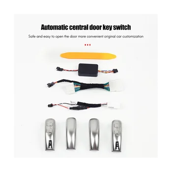 Покрытие автомобиля ABS Электрическая Кнопка включения средней двери Автозапчасти для Alphard Vellfire 2015-2022