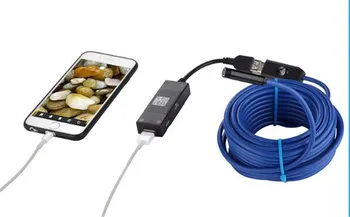 Прямое подключение по USB 8 Мм 1200 P USB-эндоскопическая камера для всех видов OTG-отоскопов мобильных телефонов