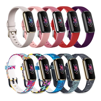 Ремешок для мягких водонепроницаемых смарт-часов Fitbit Luxe, замена браслета для браслета Fitbit Luxe, Аксессуары для зарядного устройства для часов Luxe