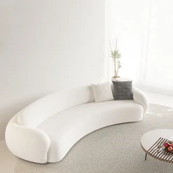 Роскошный диван в гостиной, Современный расслабляющий Элегантный диван в скандинавском стиле, Спальни, Удобные подушечки с откидными спинками, Комоды, уличная мебель