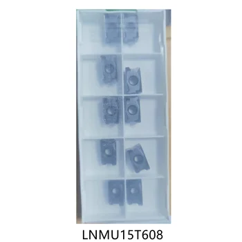 Твердосплавные плоские Быстрорежущие Фрезерные пластины LNMU15T608 Инструменты с ЧПУ Сменные пластины для нержавеющей стали