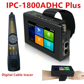 Тестер HD CCTV IPC-1800ADH Plus IP 8MP AHD TVI CVI RJ45 TDR Кабель POE Out 4K H.265