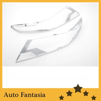 Хромированная крышка головного света для Honda City/Aria 09-12 -бесплатная доставка